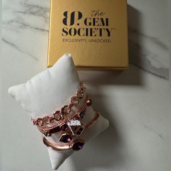 BP Gem Society Holiday Bracelet Stack 💜 - Picture 2 of 10